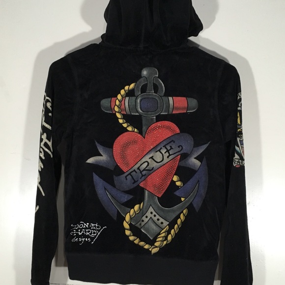 Ed Hardy Tops - Ed hardy hoodie